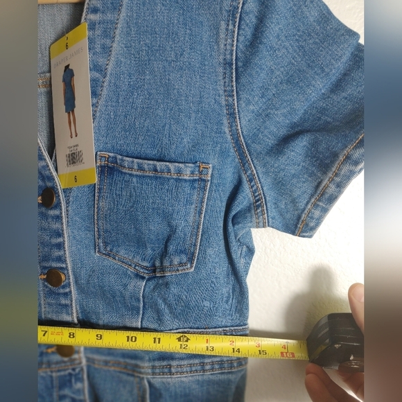 New Draper James Women's blue Denim Dress 6 8 12 16 - Picture 11 of 16